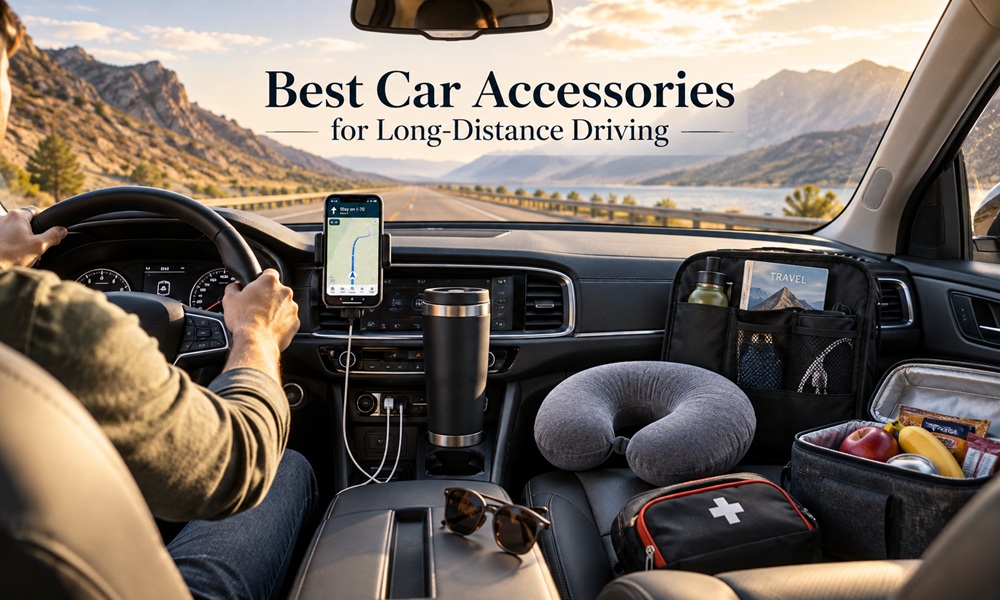 Best Car Accessories for Long-Distance Driving
